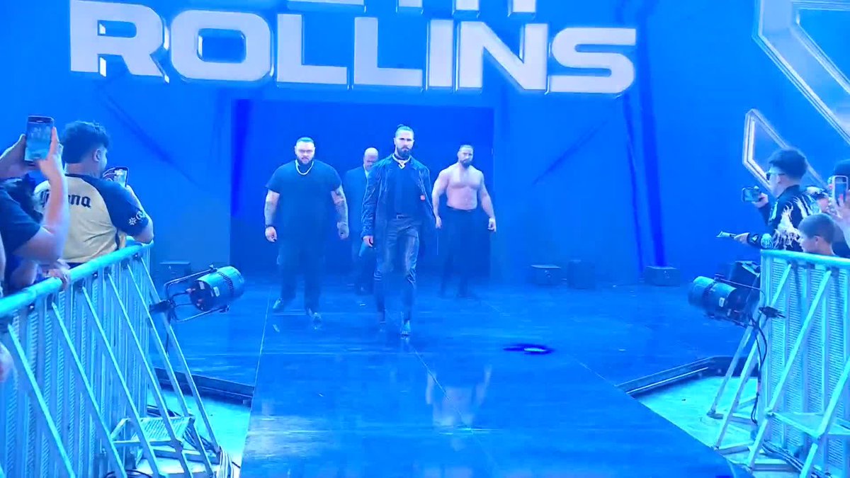 .Seth Rollins, BIG BRONSON REED, and Bronson Steiner are OUT OF CONTROL! 😱 Paul Heyman #SmackDown