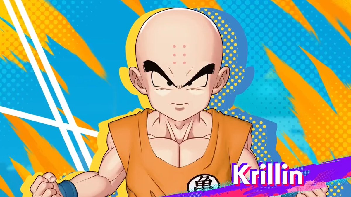 Introducing the heroes planned for #GekishinSquadra!✨ Presenting...Krillin! Blind enemies and set traps to obstruct them! Debuff your enemies to take control of the fight! Finish them with a Kienzan! #Squadra #DragonBall