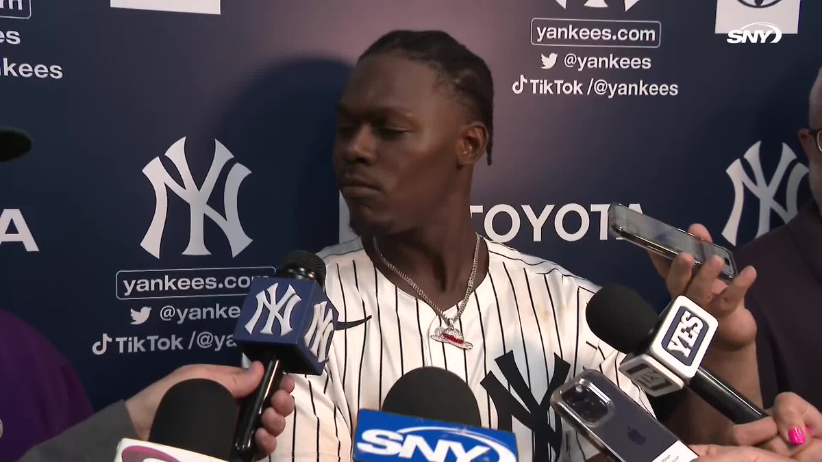 Jazz Chisholm Jr. was asked about his comfortability at third base: "I'm comfortable anywhere where there's dirt"