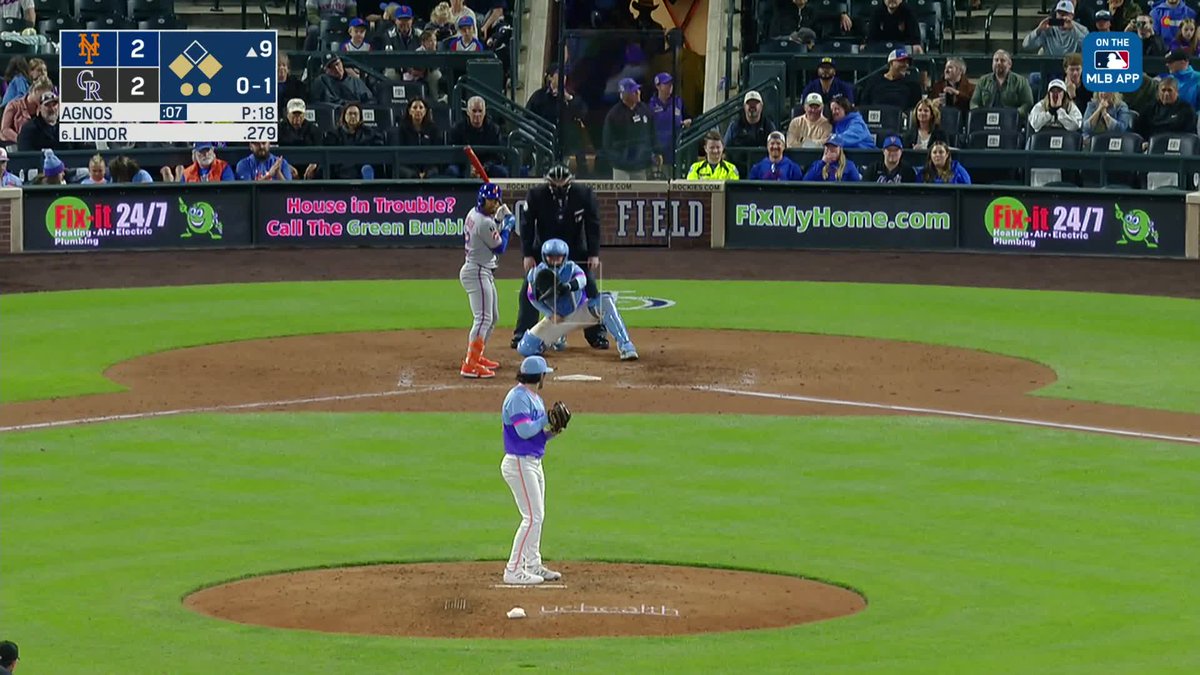 FRANCISCO LINDOR PINCH-HIT 2-RUN DOUBLE!!!!!!!!!!!! AND PETE ALONSO WHAT A SLIDE!