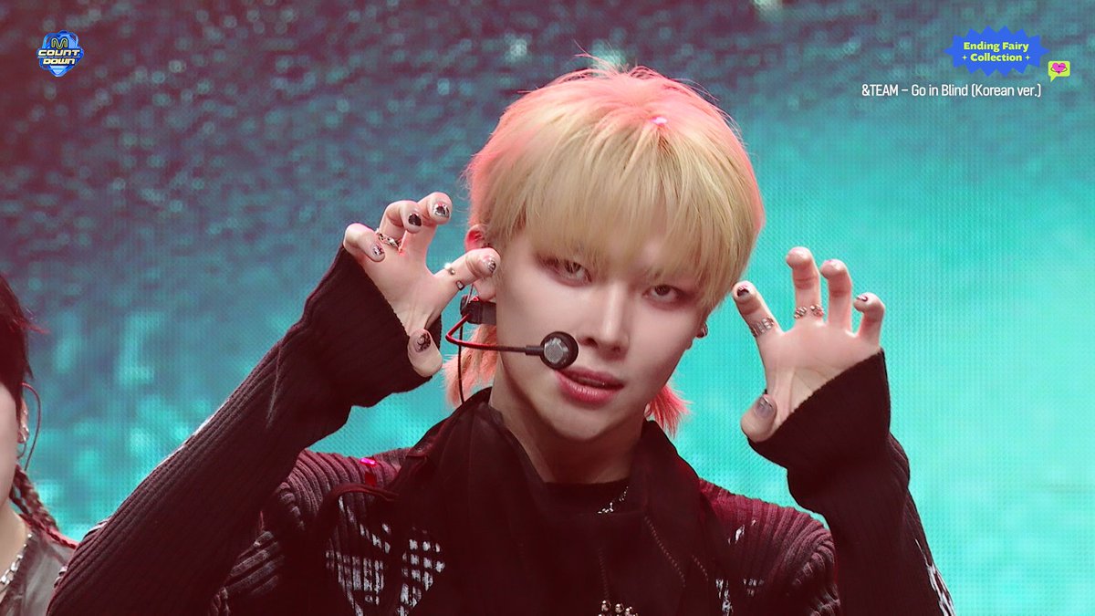 M COUNTDOWN EP.891 જ⁀➴♡ 𝙀𝙣𝙙𝙞𝙣𝙜 𝙁𝙖𝙞𝙧𝙮 𝘾𝙤𝙡𝙡𝙚𝙘𝙩𝙞𝙤𝙣🧚✨ #andTEAM - #GoinBlind #MCOUNTDOWN #엠카운트다운 #엔딩요정컬렉션 #EndingFairyCollection