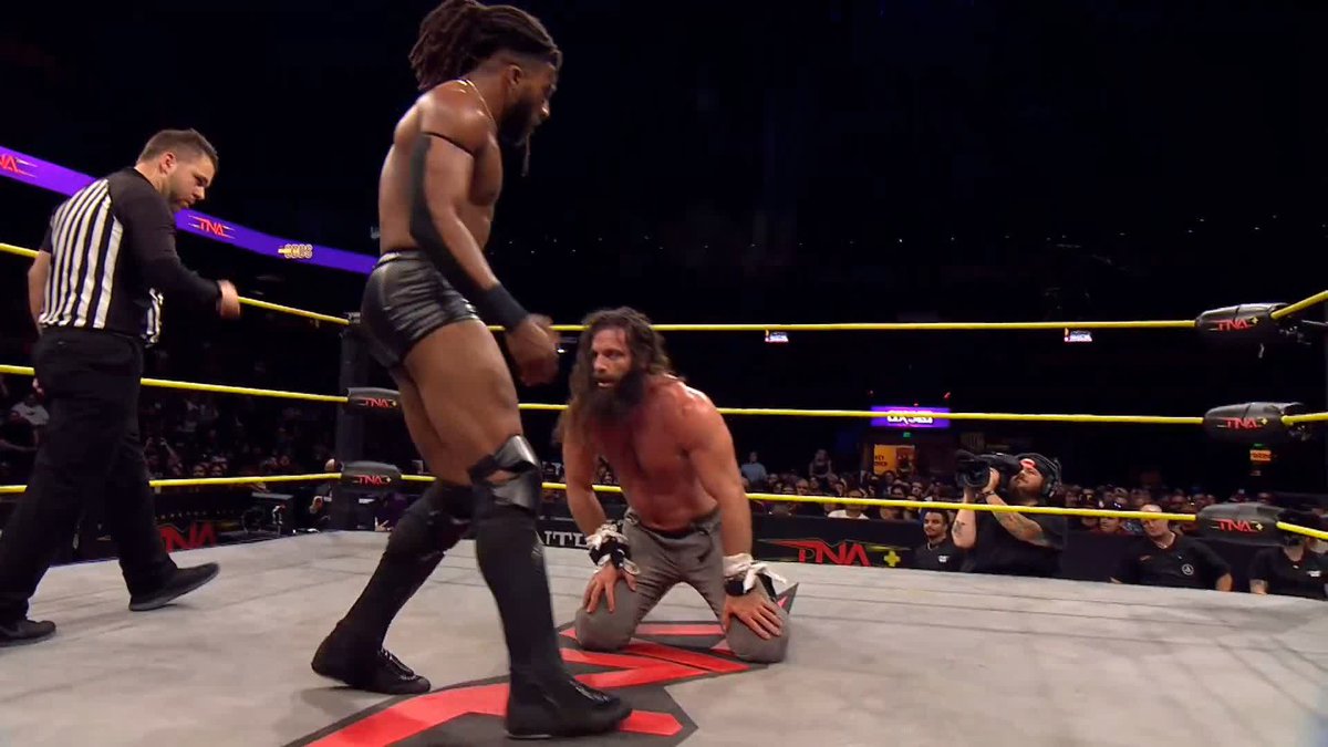 .Trick Williams goes for a SPIN with ELIJAH! Watch #TNAAgainstAllOdds on TNA+: LAST CHANCE to Get 1 month of TNA+ FREE with code ODDS25