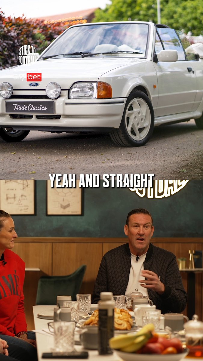 “She brought the car, she didn’t like it, so he’s given it you!” 😂 When your new car isn’t quite what you expected! 🚗 Catch our latest episode with Mark Crossley out now! 🫡