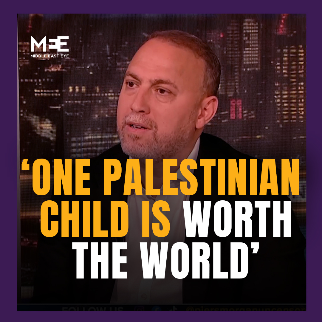 “I refuse wholeheartedly that our children are less of a human being than theirs.” In an interview with Piers Morgan, Palestinian ambassador to the UK Husam Zomlot challenged what he described as the Western media’s double standards regarding the value of Palestinians’ lives