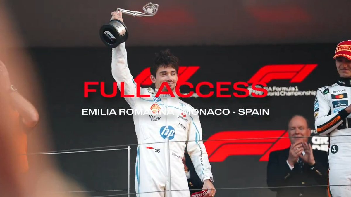 From Imola to Monaco to Spain 🇮🇹🇲🇨🇪🇸 Three races. One episode. Full Access is now live on YouTube. 👇