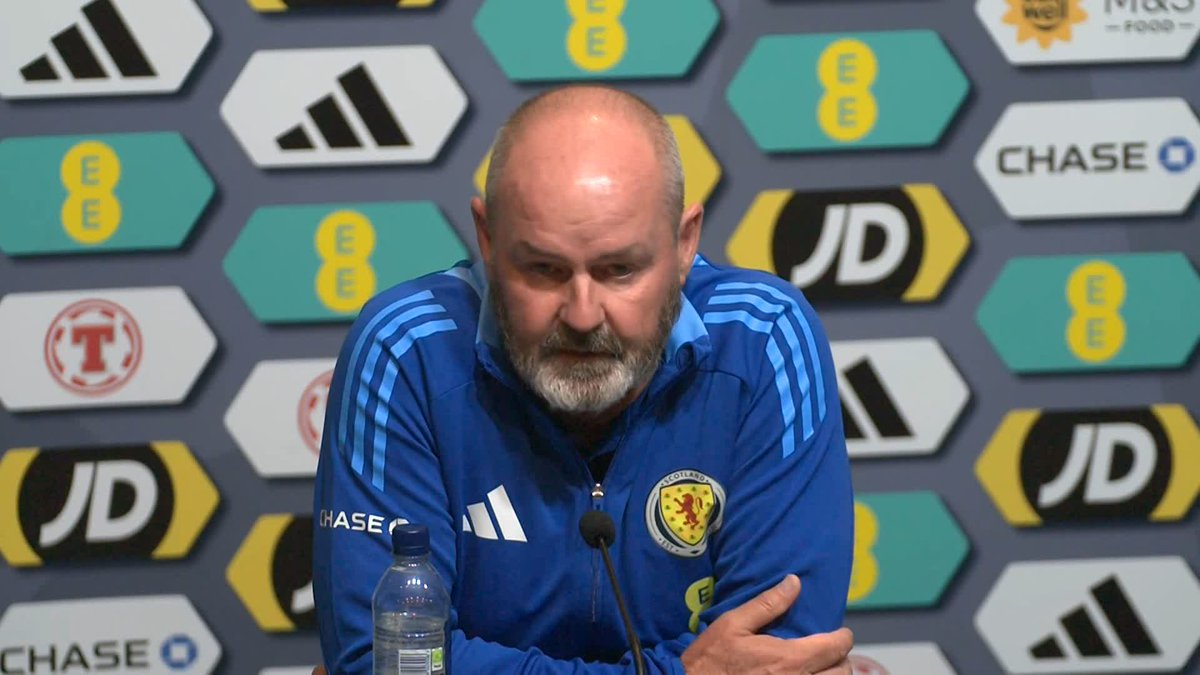 "Tough night" Steve Clarke on Scotland's defeat to Iceland 🏴󠁧󠁢󠁳󠁣󠁴󠁿