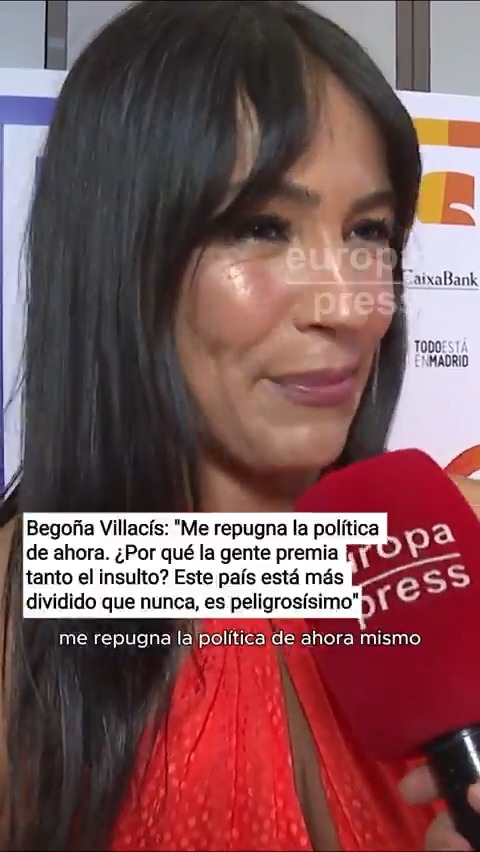 Begoña Villacís, exdirigente de Ciudadanos: "Me repugna la política de ahora, la llamo la política de 'sujétame el cubata'. ¿Qué ha pasado? ¿Por qué la gente premia tanto el insulto? Este país está más dividido que nunca, es peligrosísimo"
