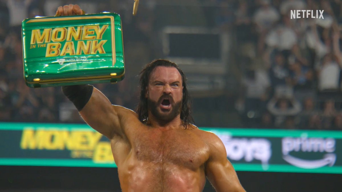 YOU KNOW WHAT TIME IT IS 💰 WWE Money in the Bank will be LIVE on Netflix TONIGHT from midnight! #MITB