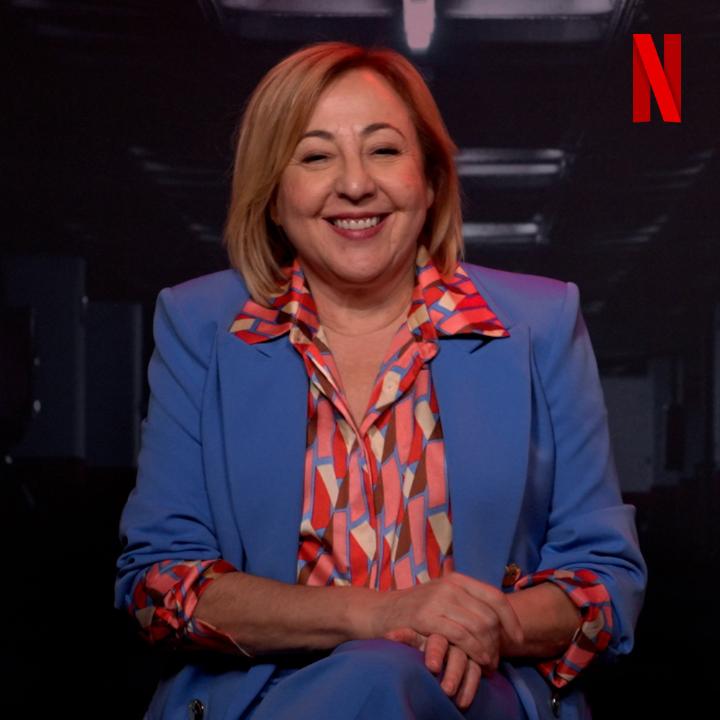 Nunca nos perdonaremos habernos perdido ese ataque de risa de Carmen Machi. #LaViudaNegra