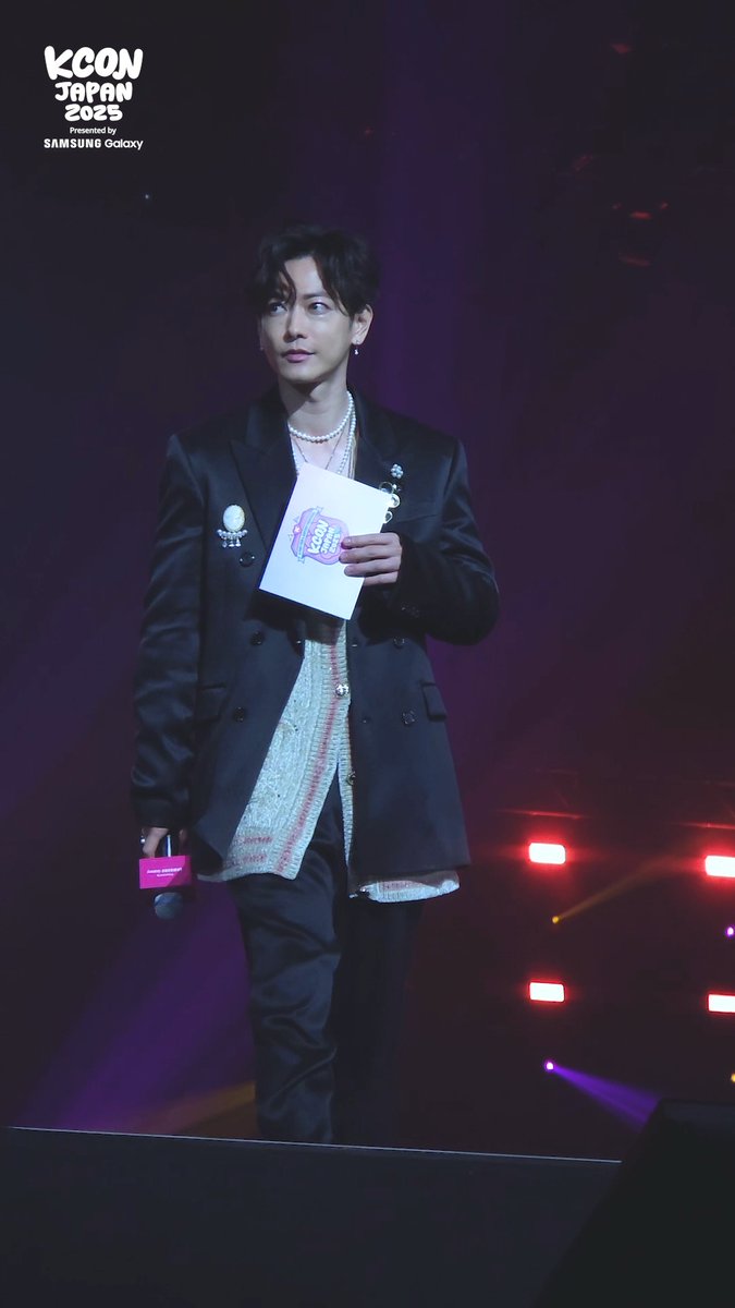 [#KCONJAPAN2025] 📹 STAGE CAM. 𝐒𝐏𝐄𝐂𝐈𝐀𝐋 𝐆𝐔𝐄𝐒𝐓 📍M COUNTDOWN STAGE 𝐒𝐚𝐭𝐨𝐡 𝐓𝐚𝐤𝐞𝐫𝐮 #takerusatoh #satohtakeru - KCON JAPAN 2025 MAY 9-11 Makuhari Messe Let's #KCON
