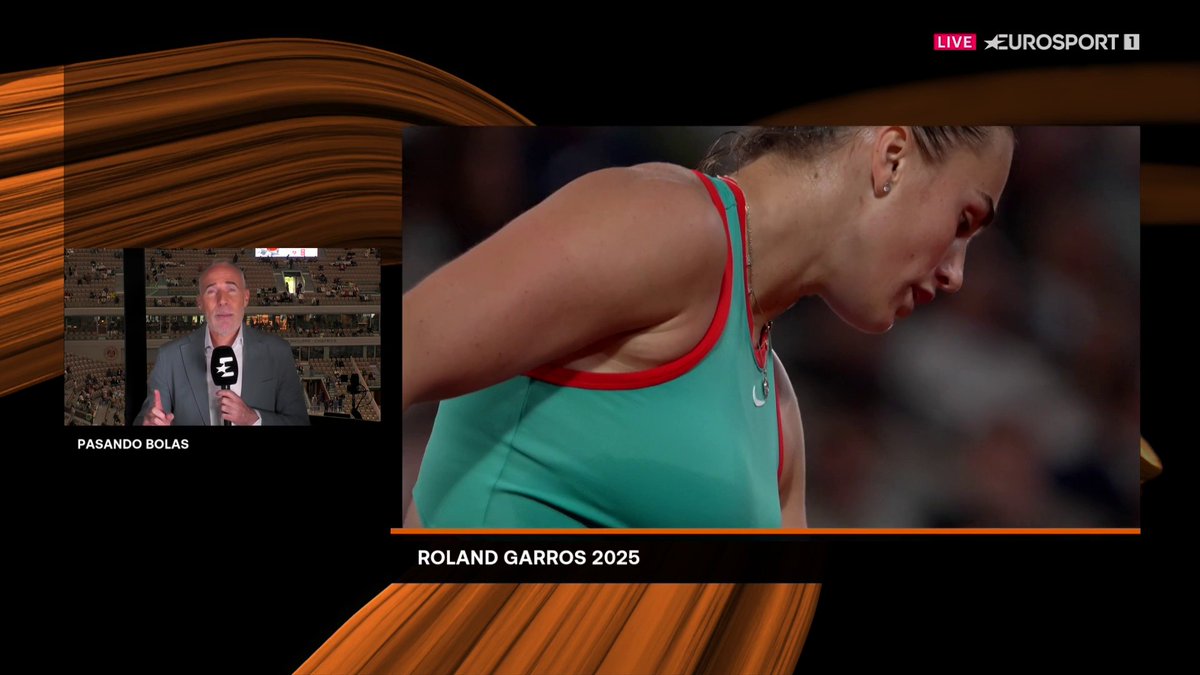 "Sabalenka no gana porque es potente, gana porque es consistente y es la mejor porque es más potente que las otras" El análisis de @AlexCorretja74 📋 #RGMax #PasandoBolas
