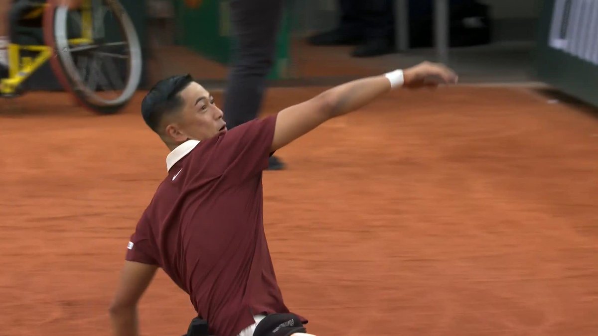TOKITO ODA, WHAT A STAR ⭐️ #RolandGarros
