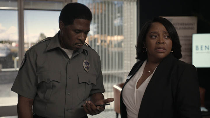 An armed bank robbery was not in her plans that day... STRAW is now playing.