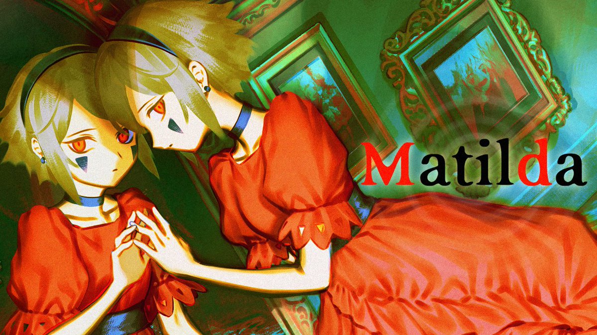 🪞オリジナル曲を公開しました🪞 羽子田チカ『Matilda』- Official Music Video 「嗚呼聴こえる」 歌・作詞・動画:羽子田チカ 作編曲:宮橋(宮橋 🍳)・羽子田チカ 英訳監修:ヒツジ電機(HITSUJI ELECTRICS)
