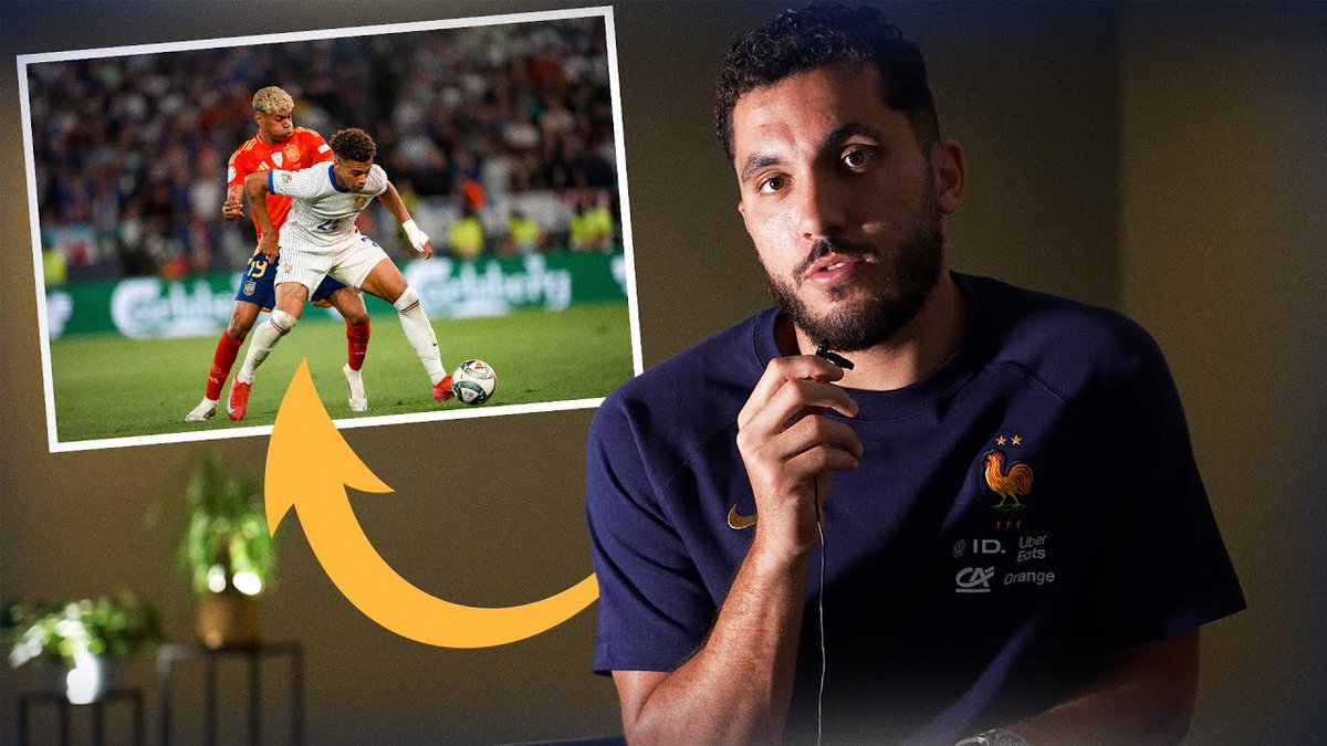 Rayan Cherki revient sur son 1er match en Bleu (1 but, 1 passe dรฉcisive contre l'Espagne) ! #FiersdetreBleus