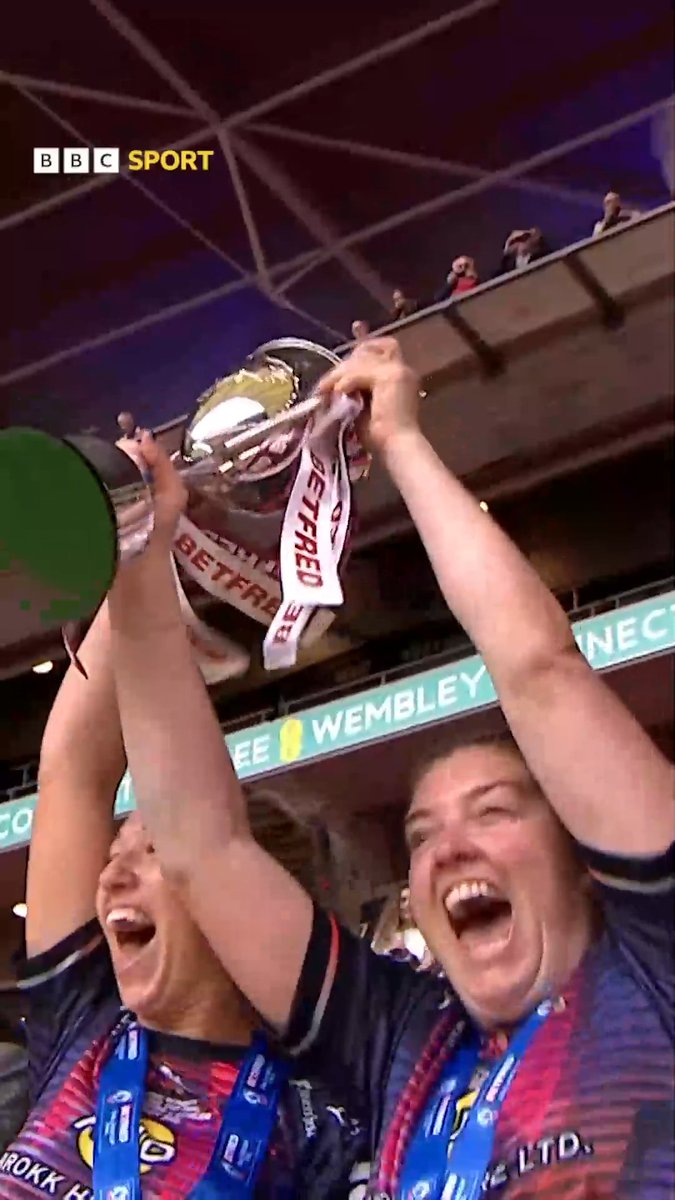 A new name on the trophy 🏆 Wigan Warriors are on the rise in women's rugby league 📈 #BBCRL