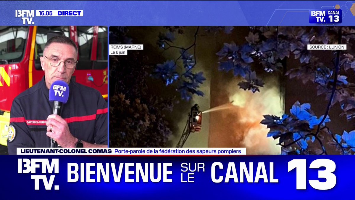 🗨️ "Depuis le début de l'année, on a déjà 50 feux de trottinettes de ce type sur le territoire national" Le lieutenant-colonel Comas (fédération des sapeurs pompiers) estime que les feux de batterie sont des "dangers nouveaux"