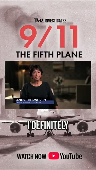 Was there a would-be DOOMED FIFTH PLANE in the 9/11 attacks?! TMZ uncovers the bone-chilling evidence in a GRIPPING documentary. Watch 'TMZ Investigates: 9/11: The Fifth Plane' NOW on YouTube: