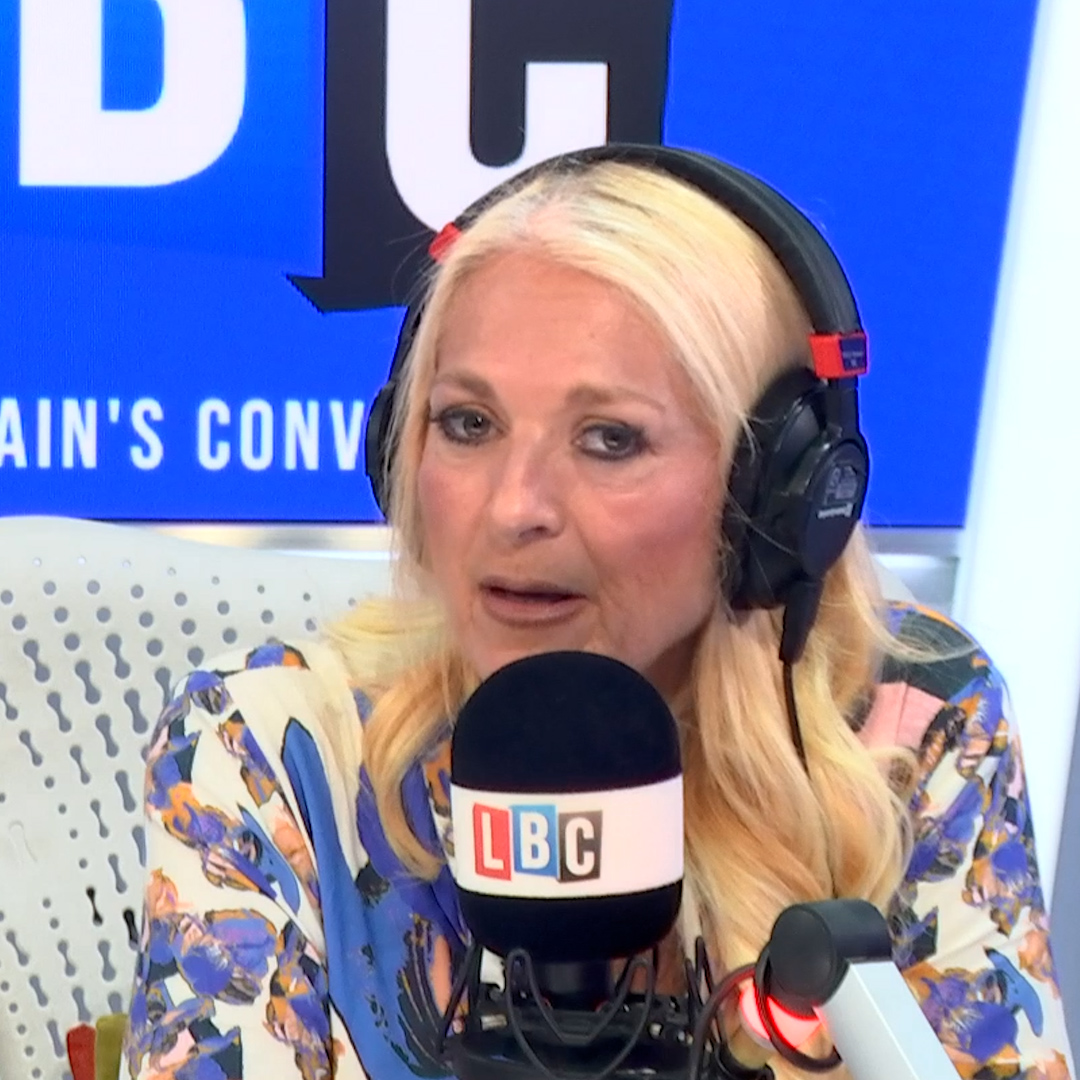 'We are going down really dangerous roads in this country.' Muslim caller Sue, who is not in favour of the burqa, tells Vanessa Feltz that the garment 'originated from men who want to control'.