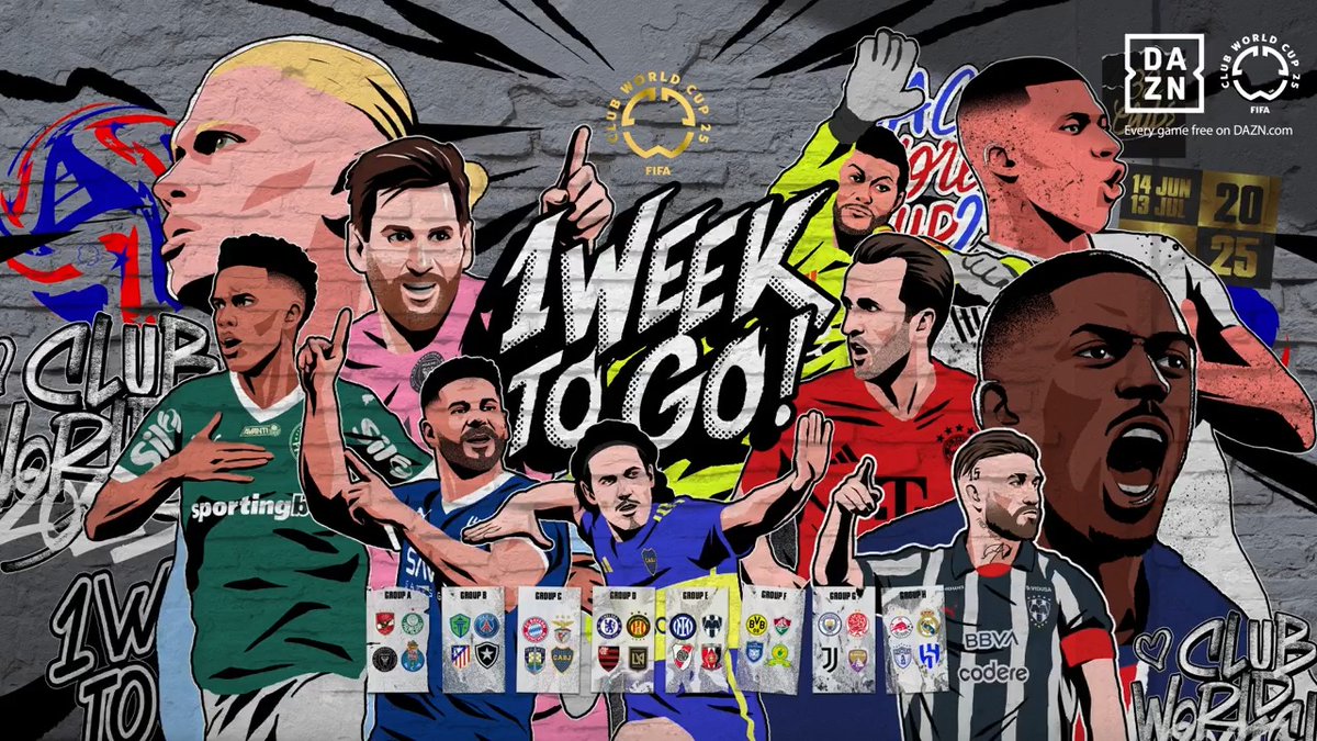 Stars of the world Stateside... 🎨 #FIFACWC 2025, coming to a USA city near you... 🛫🔜