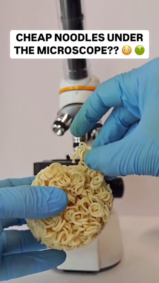 This is why you should never eat instant noodles