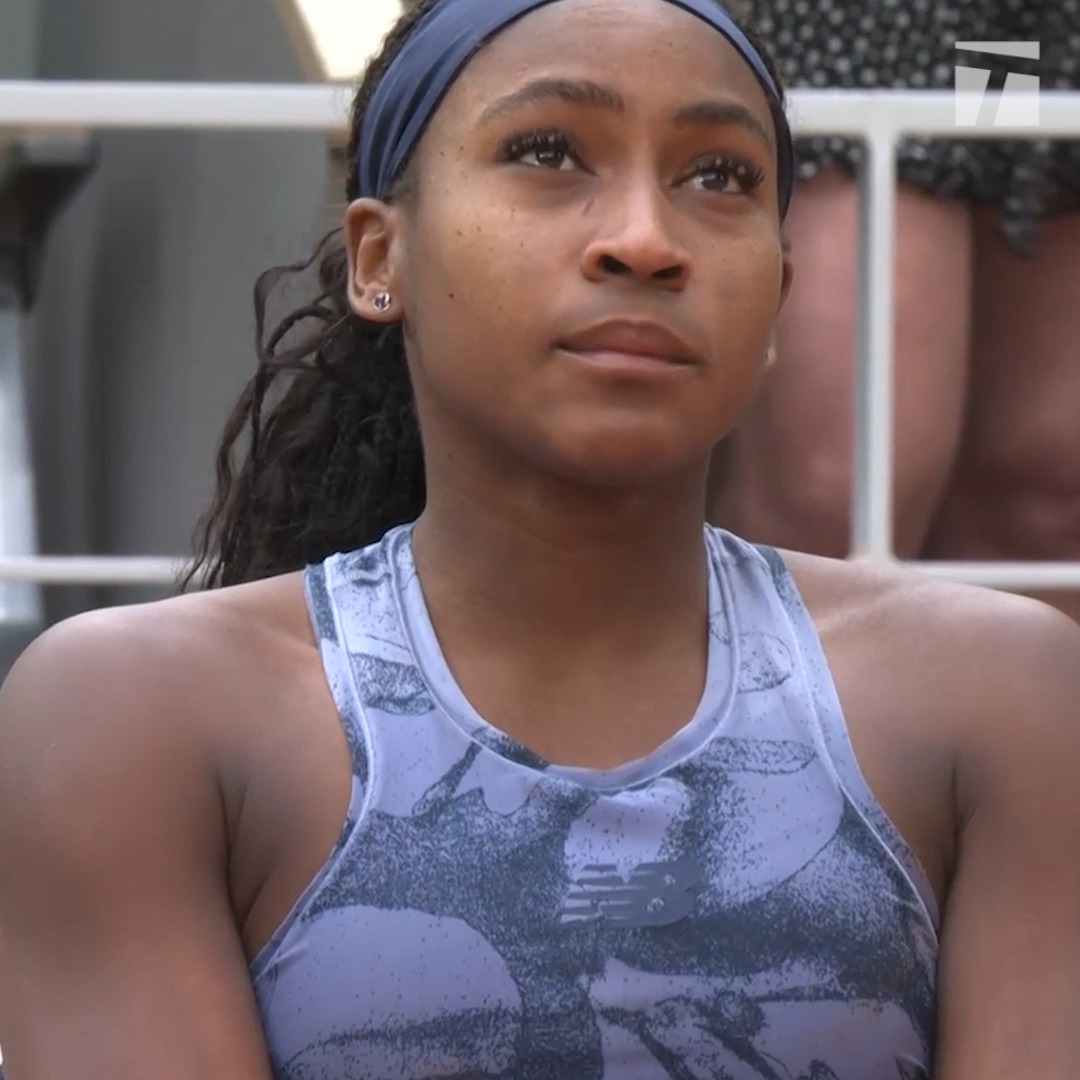 This is your moment @cocogauff 👏 #RolandGarros