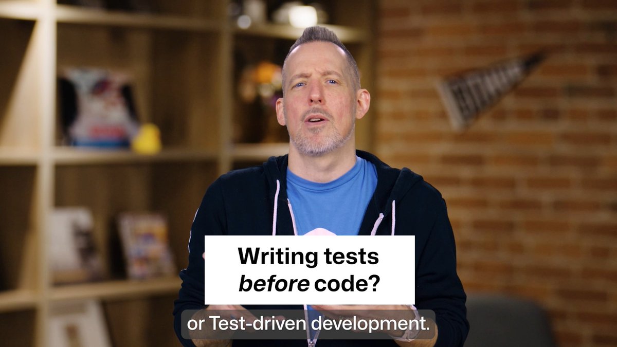 What exactly is test-driven development (TDD)? 🤔 Our latest episode of GitHub for Beginners breaks it down. We'll define TDD and the "red, green, refactor" cycle—plus show you how GitHub Copilot makes practicing it all much easier. 💡 Learn how here ⬇️