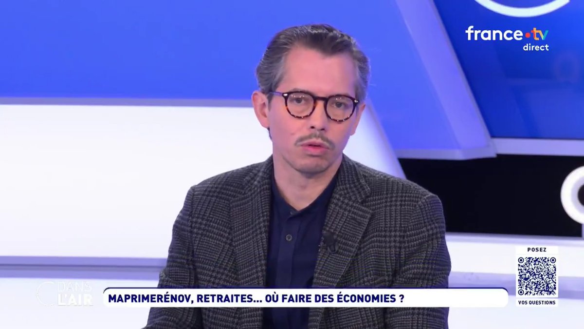 "Il faut faire attention à la #politique de courte vue. #MaPrimeRénov fonctionnait très bien. Là on arrête, c'est du stop and go, soit la pire des choses. C'est ce qu'on a fait pour le solaire après 2008, et qui nous a rendu dépendants de l'industrie chinoise !" Thomas Porcher