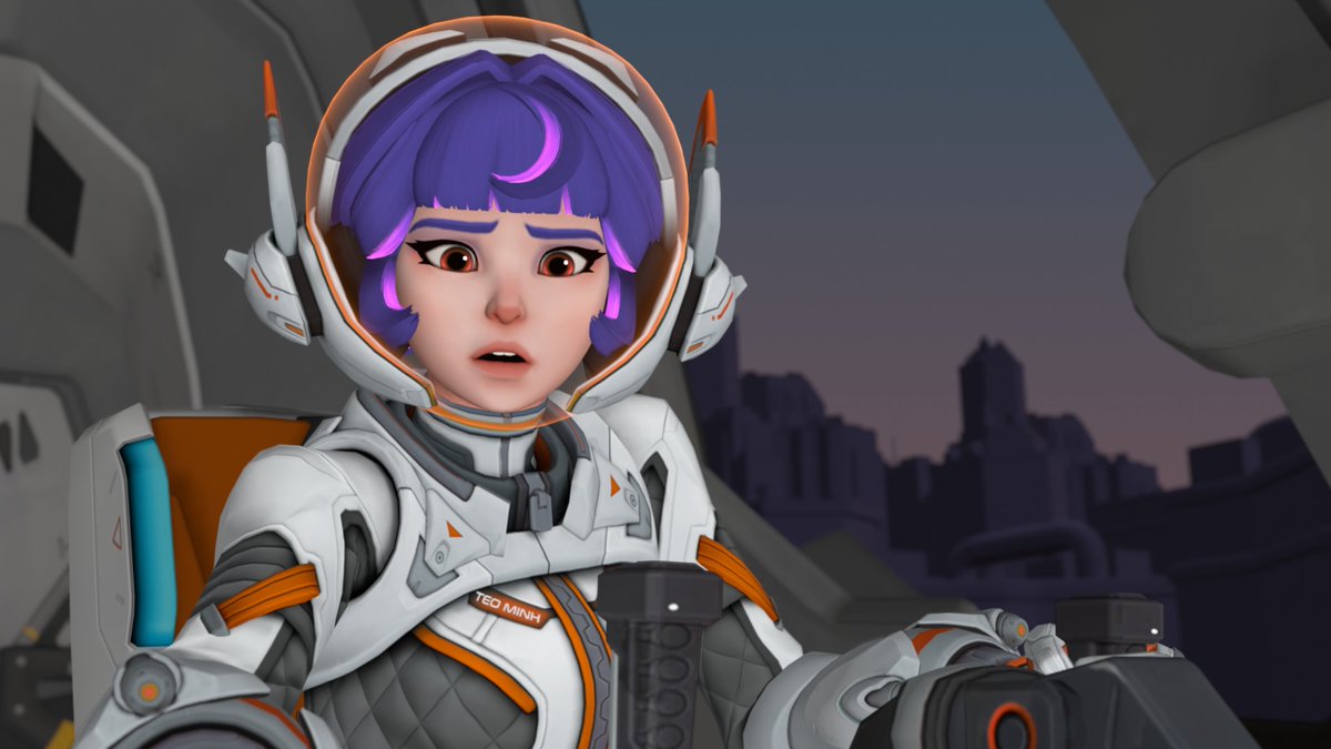 This is a small part of a bigger cinematic idea I have that I'll probably never have the time for.. but I would enjoy animating more pieces of it at some point! #Overwatch2