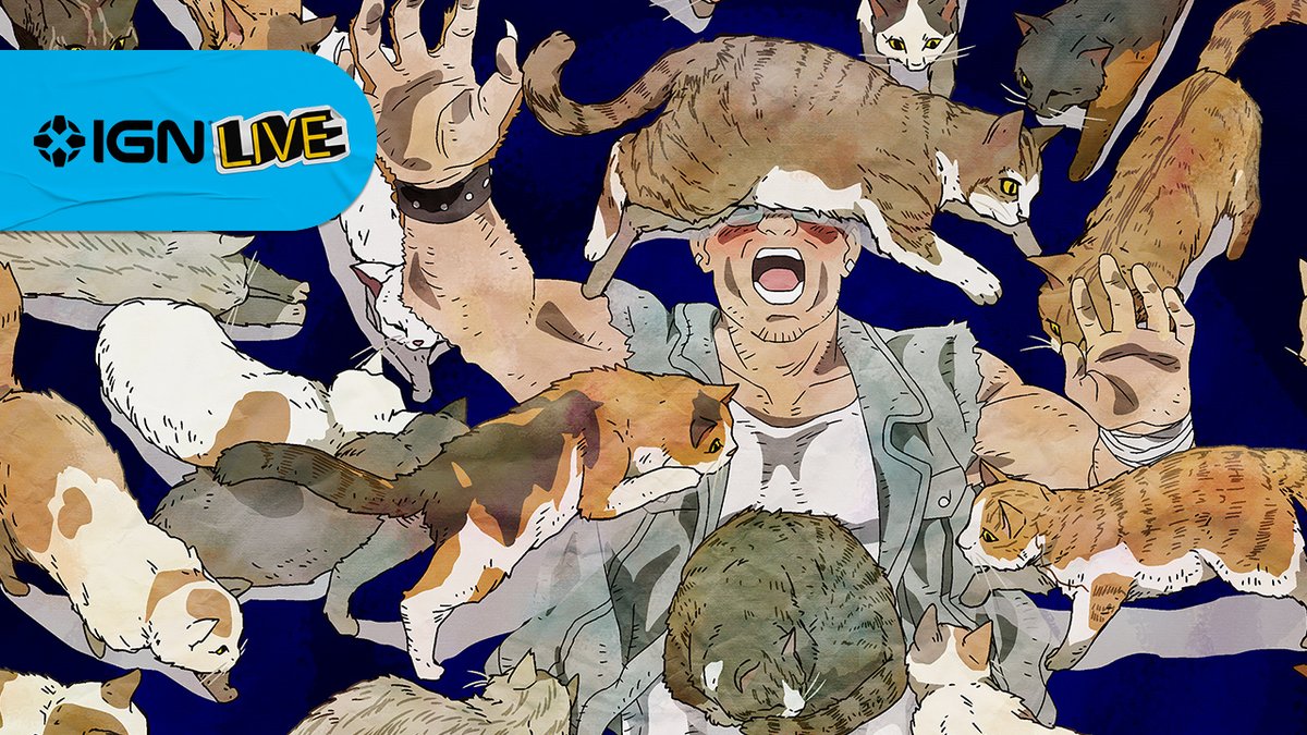 In the anime Nyaight of the Living Cat, a virus that turns anyone who touches a cat into a cat has spread into a worldwide nyandemic! 🐈 #IGNLive Check out this cute yet horrifying clip: