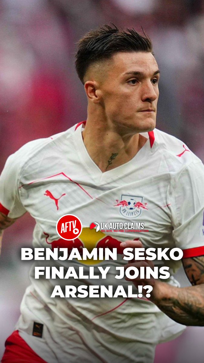 Šeško or Gyökeres, we might finally have our true No.9 — Happy with it, Arsenal fans? 👇 You could be owed thousands if your vehicle finance had hidden commissions. Do a FREE claims check now 👉 UK only. T&Cs apply. #TransferDaily #Sesko #Arsenal