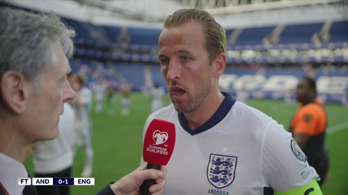 "I don't think many people will remember this one" 😕 Harry Kane speaks to Gabriel Clarke after England's 1-0 win against Andorra #ITVFootball | #ThreeLions