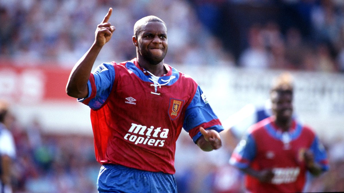 The late, great Dalian Atkinson was an outstanding striker whose star shone brightest at Aston Villa ⭐️ #AVFC We lost him far too early. May he rest in peace.
