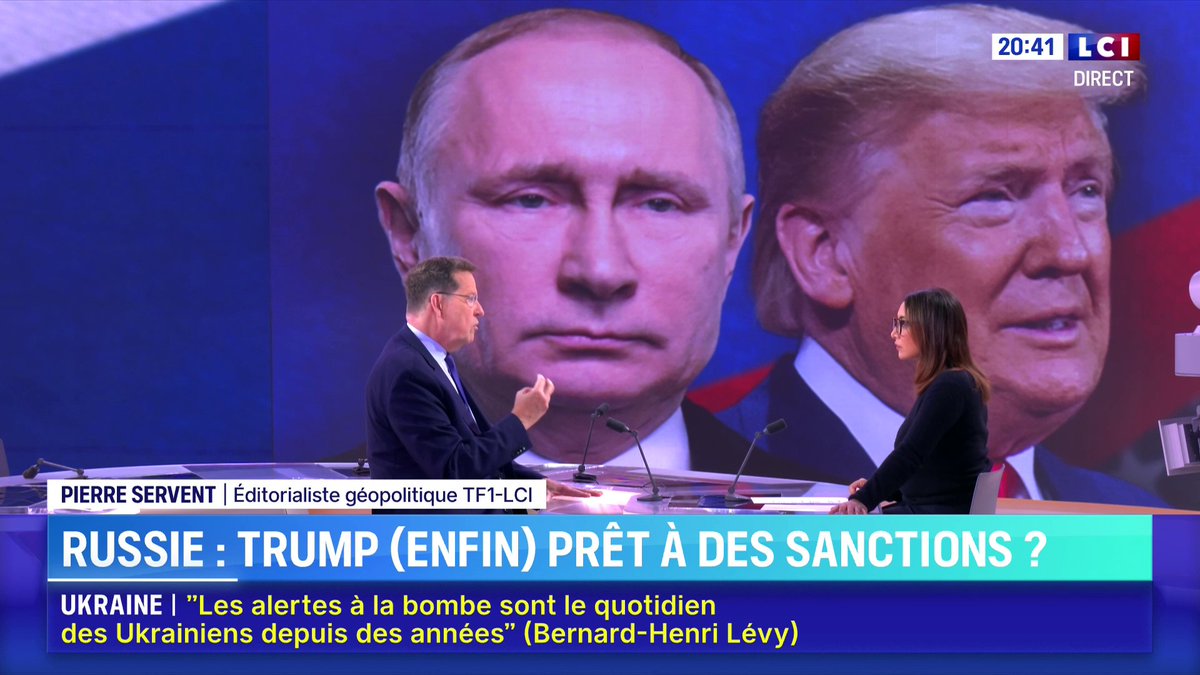 🗣️ "J'ai le plus grand scepticisme quant à la politique américaine de Trump qui est une politique pro-russe, d'aveuglement, de complicité avec ce qui se passe en Ukraine" indique Pierre Servent ▶️ ✦ Margot Haddad ✦