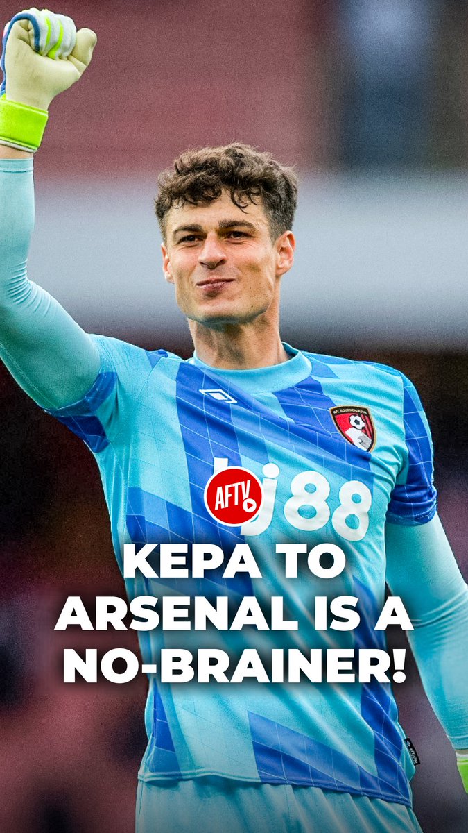 Kepa Arrizabalaga joins Arsenal for just £5m — and he’s willing to be David Raya’s backup. 🧤 How would you rate this signing out of 10, Arsenal fans? 👇 #Breaking