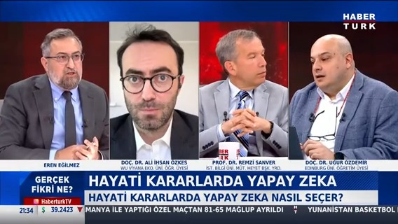 Yapay zeka: Devrim mi, kriz mi? Hayati kararlarda yapay zeka nasıl seçer? Doç. Dr. Uğur Özdemir #GerçekFikriNe'de anlattı.