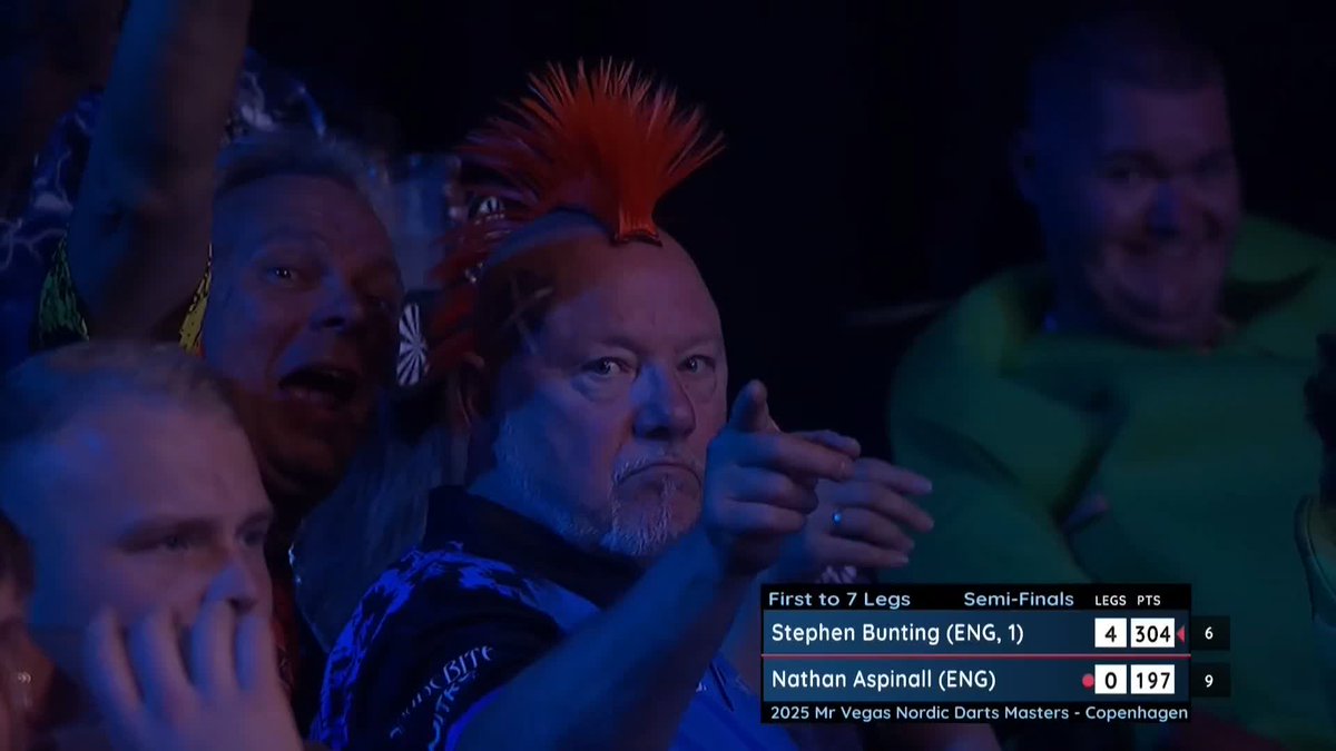 HELLO PETER! Great to see Peter Wright in attendance here in Copenhagen! 🤣