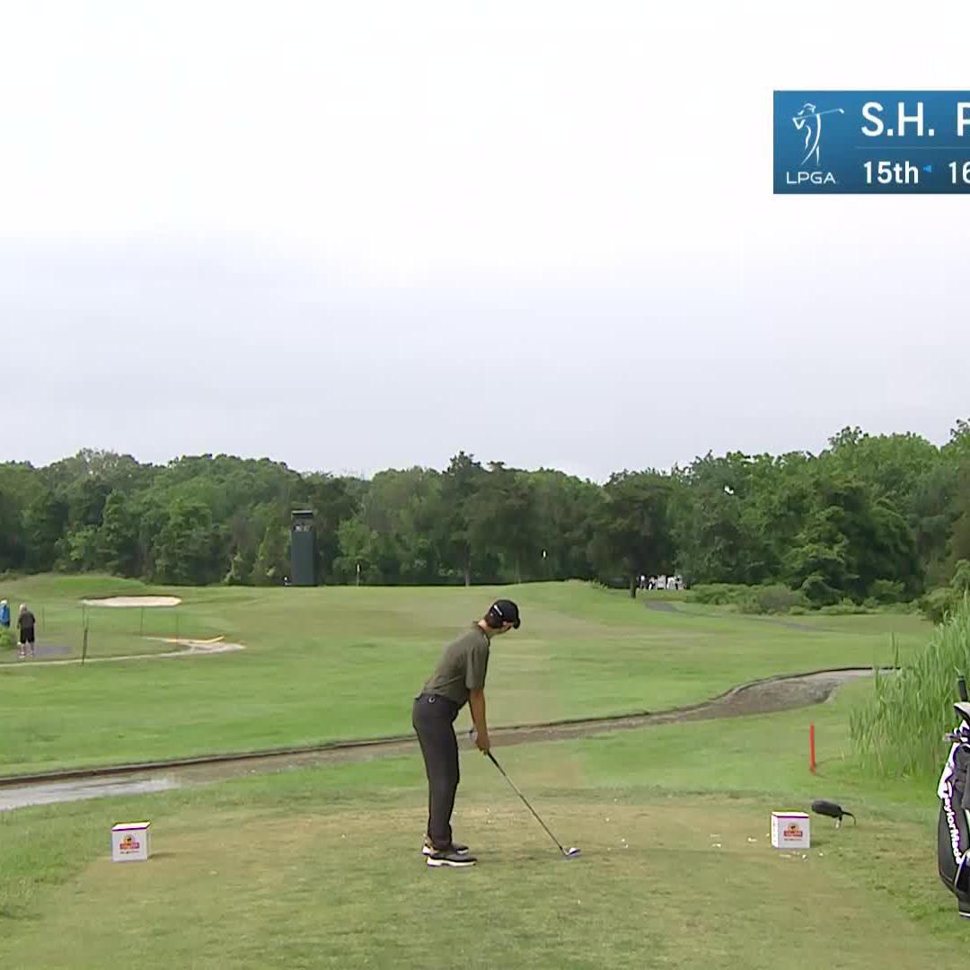 We're so back! 🙅‍♀️🌧️ Tune in to the second round of the ShopRite LPGA Powered by Wakefern now on Golf Channel 📺