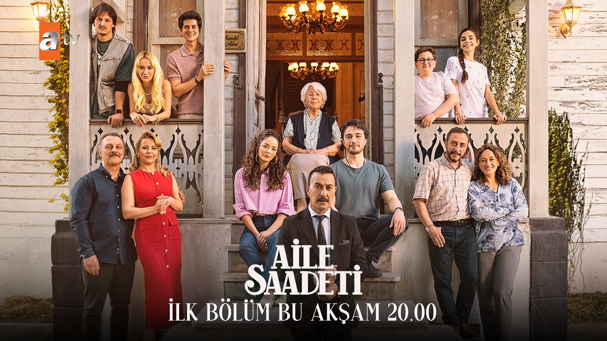 Yeni dizi Aile Saadeti 16 Haziran Pazartesi 20.00 atv’de başlıyor. atv