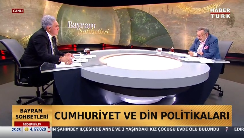 Cumhuriyet ve din politikaları Devletin din politikası değişti mi? Habertürk Yazarı Murat Bardakçı #BayramSohbetleri’nde anlattı.