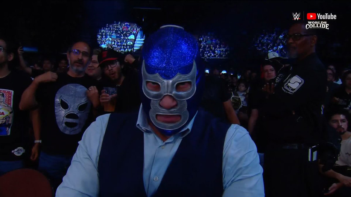 La leyenda azul está aquí! 🔥 #WorldsCollide