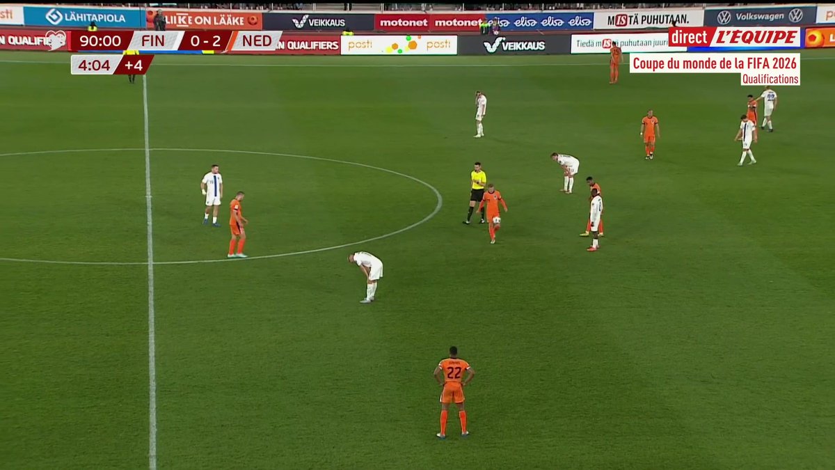 🇫🇮 - 🇳🇱 Les Pays-Bas s'imposent 2-0 en Finlande pour leur entrée en lice dans les qualifications pour la Coupe du monde 2026 ! #lequipeFOOT