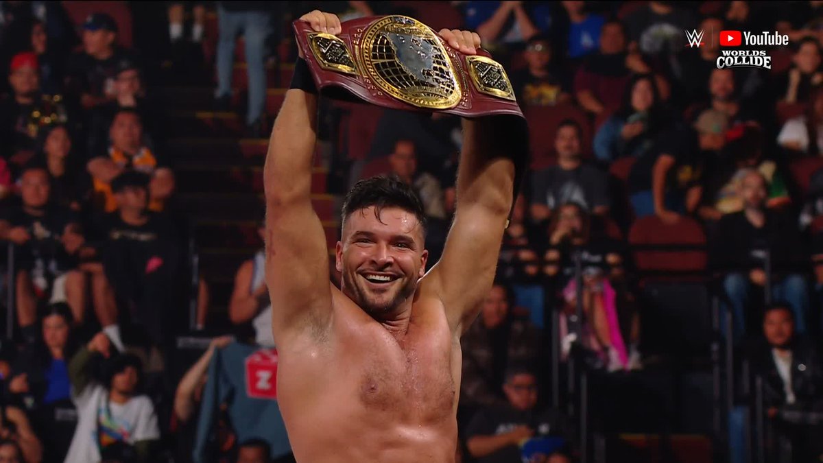 .“All Ego” Ethan Page is STILL your #WWENXT North American Champion! 🏆 #WorldsCollide
