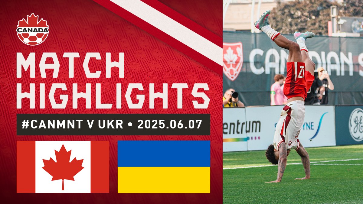 Match highlights // faits saillants 🇨🇦 4-2 🇺🇦 #CANMNT