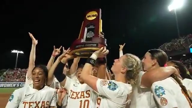 Until next year, OKC 👋 #WCWS x 🎥 ESPN