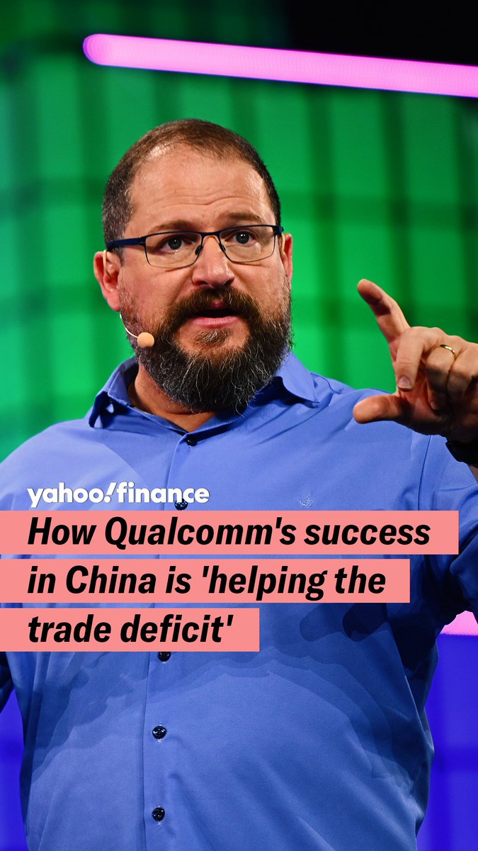 Qualcomm CEO Cristiano Amon explains how Qualcomm’s success in China is "helping the trade deficit:" More Opening Bid: