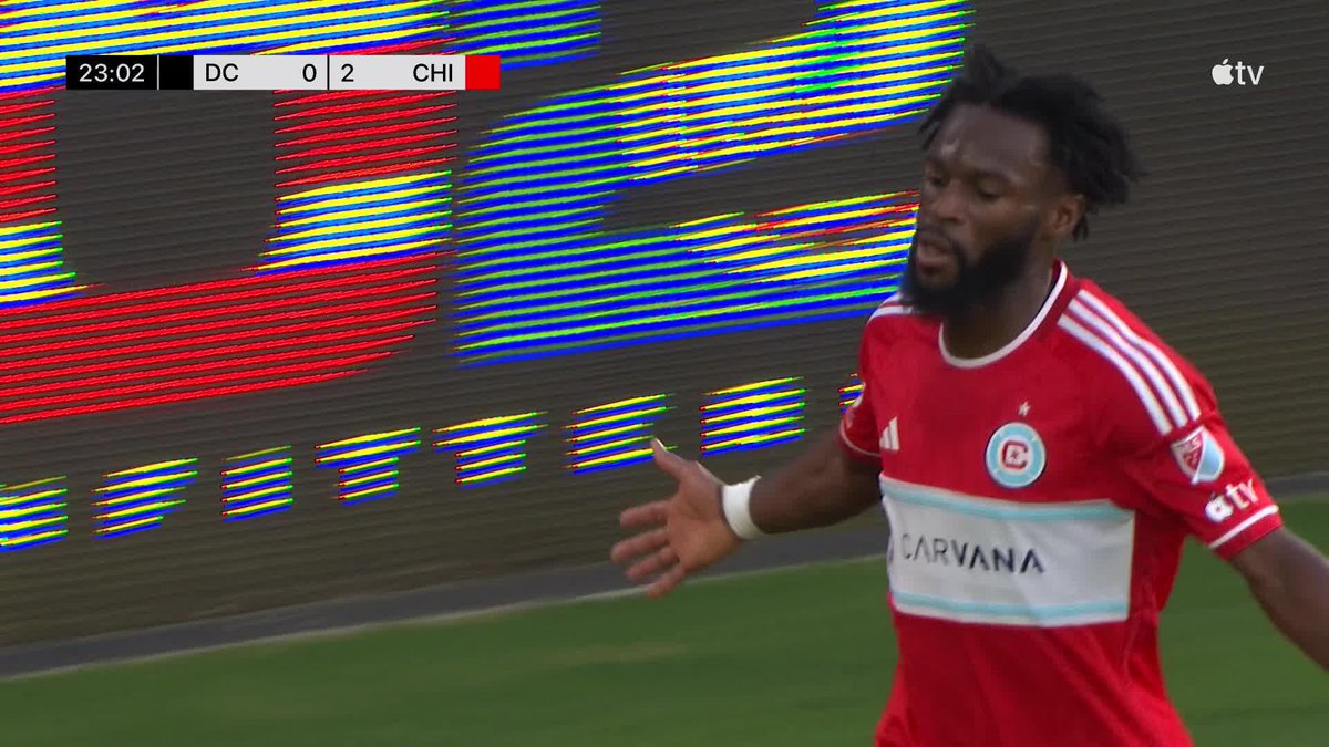 Jonathan Bamba doubles the Chicago Fire FC lead!