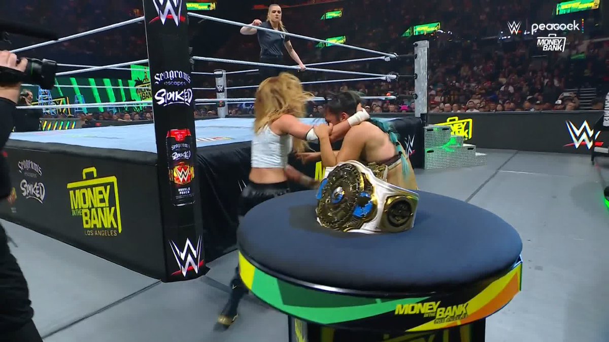 It's ALL about the Women's #ICTitle right now at #MITB!
