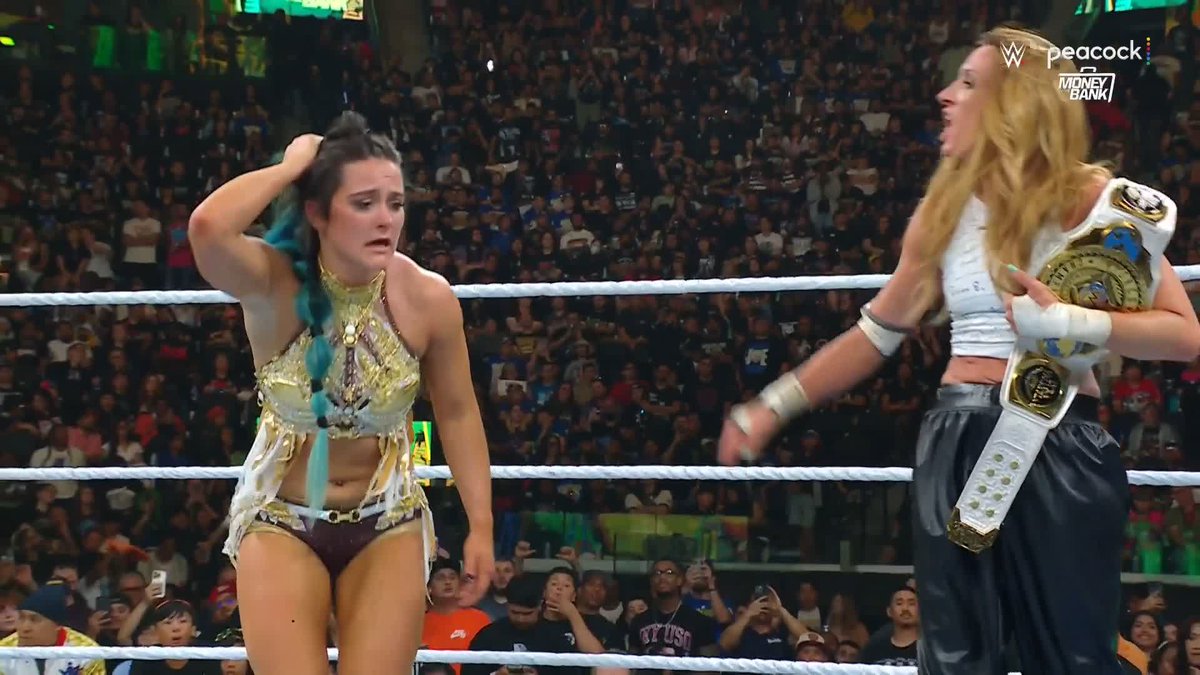 Honoring the agreement! 🏆 #MITB
