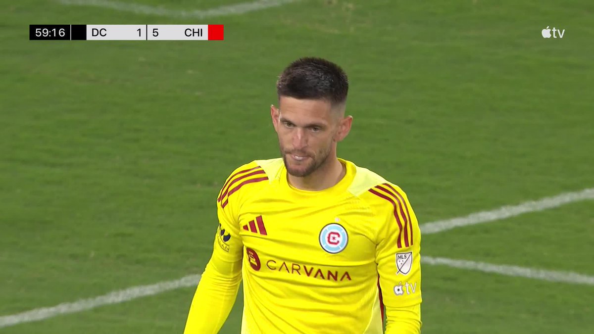 Badji applies pressure on the 'keeper and pulls one back for D.C. United!